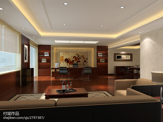 四川天策專利事務(wù)所辦公室-裝修設(shè)計效果圖-付斌設(shè)計師作品-設(shè)計本
